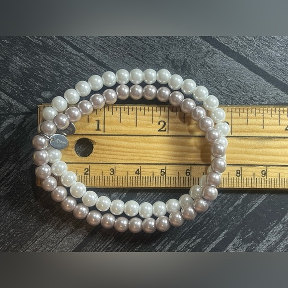 Tocara Set of 2 Pearl Bracelets - Picture 9 of 9